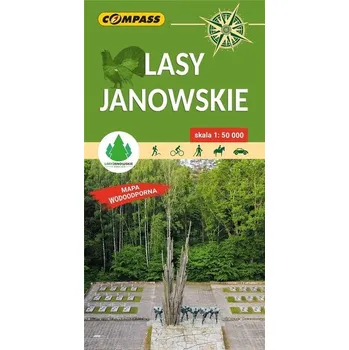 Cestování Mapa tur. - Lasy Janowskie lam 1:50 000 w.2022 - praca zbiorowa
