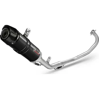 Výfuk pro motocykl Kompletní výfuk MIVV Yamaha YZF R125 (14-18), MT-125 (15-19) GP černý, s koncovkou