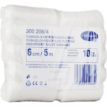 Obinadlo hydrofilní nesterilní Hartmann 10ks