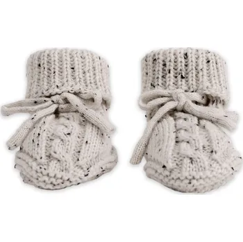 Capáčky LODGER Capáčky Knit Cable Ground vel. 0 - 6 měsíců