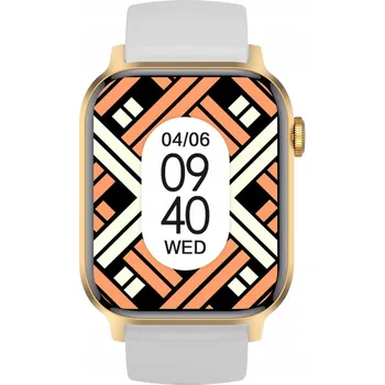 Hodinky Kiano Watch KW-GG - Chytré hodinky v bílé barvě pro ženy i muže