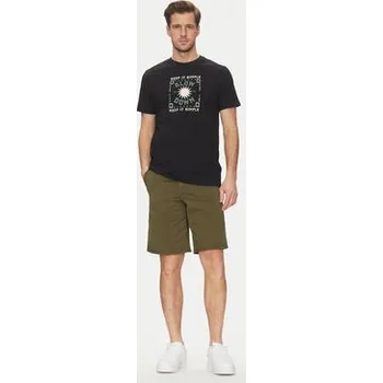 Pánské tričko Blend T-Shirt 20718311 Černá Regular Fit M