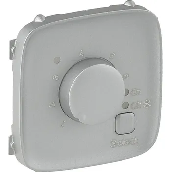 Termostat Kryt podlahového termostatu Valena Allure hliník Legrand 755327