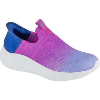 Dívčí tenisky Dívčí nazouvací tenisky Skechers Slip-Ins: Ultra Flex 3.0 - Color Boost 303828L-NVPR Velikost: 38