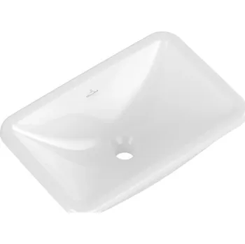 Umyvadlo Villeroy & Boch Loop & Friends umyvadlo 51x34 cm obdélníkový zápustný bílá 4A6401R1