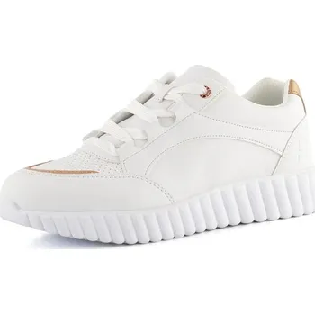 Dámské tenisky TT.BAGATT bílé tenisky s metalickými doplňky D31-AI605-5050 - 38 | P695313