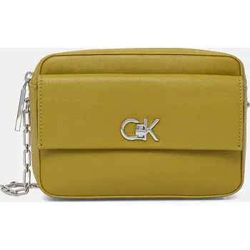 Kabelka Kabelka Calvin Klein zelená barva, K60K613089 81X, vel. ONE SIZE