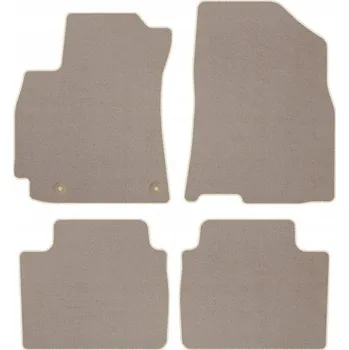 autokoberec Kobercové rohože Edecor velurové 4 ks