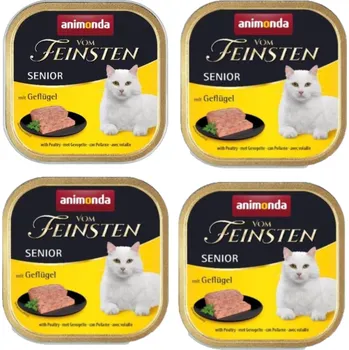 Volný čas Animonda Vom Feinsten Senior Cat drůbeží 6x100g