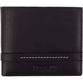 Peněženka SEGALI Pánská kožená peněženka 21043 černá