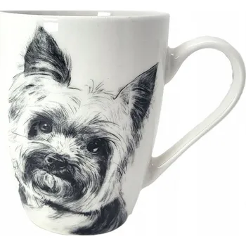 Hrnek Queen Isabell, porcelánový, s motivem psů, 350 ml