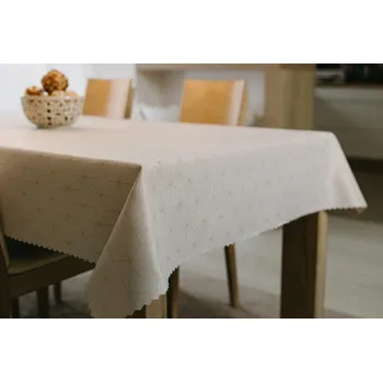 ubrus Luxusní ubrus na stůl Stars - zlatý SW19 Rozměr ubrusu (šířka x délka): 100x100cm