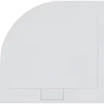 BESCO - Čtvrtkruhová sprchová vanička AXIM - Rozměr A - 80, Rozměr B - 80