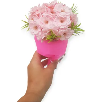 umělá květina made by ANTEROS Dekorace Kytice z mýdlových květů třešní Pink puget