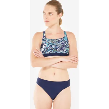 Dámské plavky DECATHLON Dámské plavky horní díl Kamyleon 44 MODRÁ