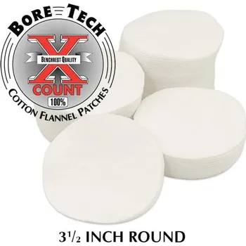 Čištění zbraně BoreTech Bavlněné kulaté vytěráky X-Count pro brokovnice 20GA - 10GA Počet kusů v balení: 100 ks