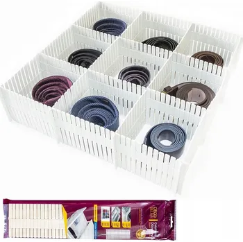 Organizér oblečení ORGANIZÉR NA SPODNÍ PRÁDLO A PONOŽKY DO ZÁSUVKY, SADA K UPRAVENÍ