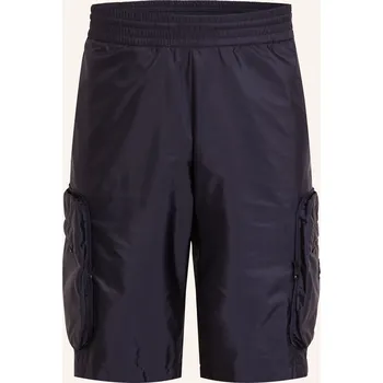Pánské kraťasy Moncler Pánské Cargo Šortky, tmavě modrá, 50