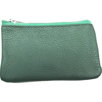 Krol 9902 kožená klíčenka zelená/zip