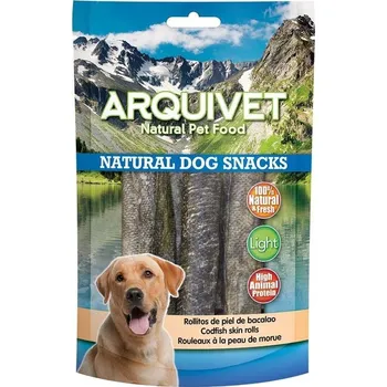Pamlsek pro psa Arquivet Roládky z tresčí kůže 70 g