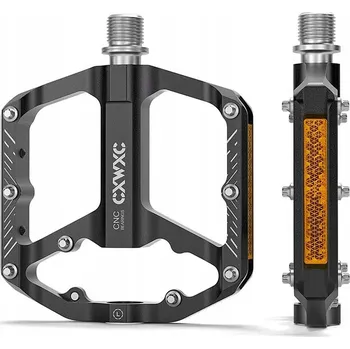 Pedál na kolo Platformové pedály CXWXC CX330BL černé