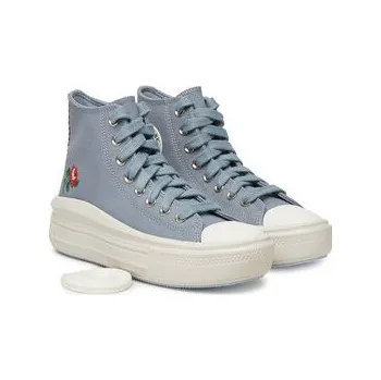 Dámské tenisky Converse Plátěnky Chuck Taylor All Star Move Platform Rose A12571C Šedá 37_5