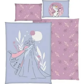 Povlečení KSTL Dětské ložní povlečení bavlna, 140 x 200 cm, 70 x 90 cm, Ledové království ( 9597 )