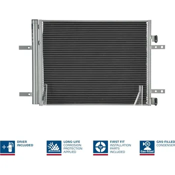 Výparník klimatizace Kondenzátor, klimatizace NISSENS 941091