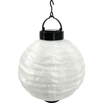 Venkovní osvětlení LED solární lucerna IP44 300 mAh Ø20 cm