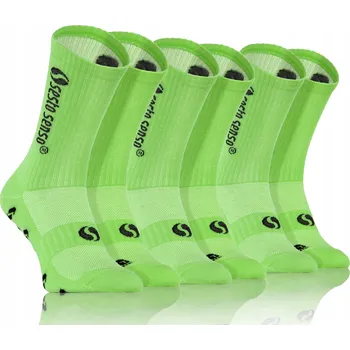 Pánské ponožky SKB02 zelené sportovní tréninkové Ponožky Sesto Senso (43-46)