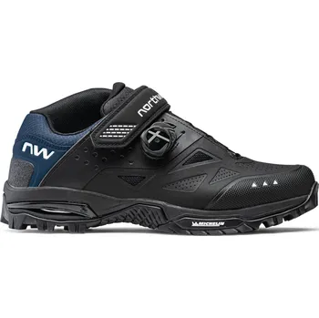 Pánské cyklistické tretry Tretry Northwave Enduro Mid 2 black/deep blue Varianta: 42