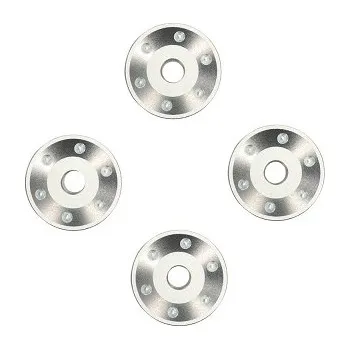 RC náhradní díl Traxxas podložka disku kol hliníková stříbrná (4)