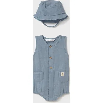 Mayoral kojenecká souprava body a klobouček 1603 - 40 Velikost: 70 bavlna + viskóza