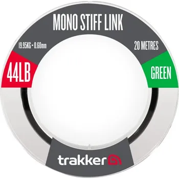 Trakker Návazcový Vlasec Mono Stiff Link 20 m Green 57lb, 25,85kg, 0,7mm, 20m Green