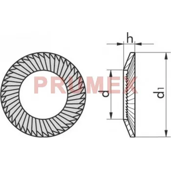 podložka Pojistná podložka SCHNORR typ S M36 / 38,0