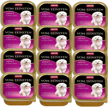 Krmivo pro psa ANIMONDA PAŠTIKA ADULT - KRŮTA, JEHNĚČÍ PRO PSY 12x150g