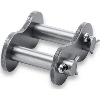 Řetěz na kolo Válečkový řetěz Přímá spojka řetězu 28B-1-NP Standard (poniklovaná, 1 3/4” × 1 1/4”, DIN 8187)