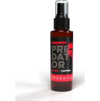 Nástraha Mikbaits Predator Spray 30ml sumec