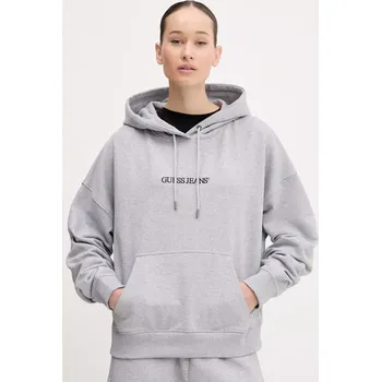 Dámská mikina Bavlněná mikina Guess Jeans W5RQ27.K68I4 šedá 90X, vel. XS