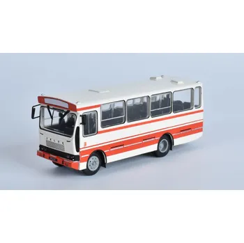 autíčko DeAgostini Jelcz 080 1:72 - Kultovní autobusy minulé éry časopis s modelem Jelcz 080 - kovový model