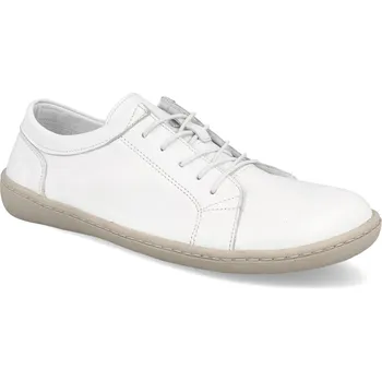 Dámské tenisky Barefoot dámské polobotky KTR - Timoti White bilé Velikost: 40