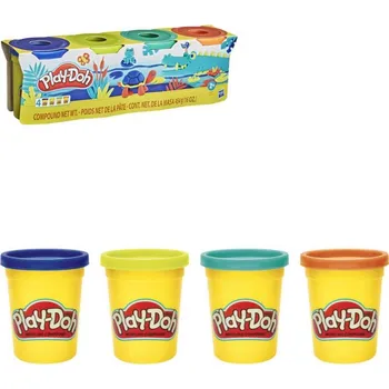 modelína a plastelína Hasbro PLAY-DOH Kreativní set modelína 4 kelímky zvířátka mix barev