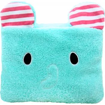 Dětská deka DEKA PRO DĚTI 100x75 DĚTSKÁ DEKA 2v1 POLŠTÁŘ DO LETADLA AUTA