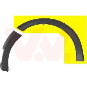 Blatník karosérie Rozšíření, blatník VAN WEZEL 1507523