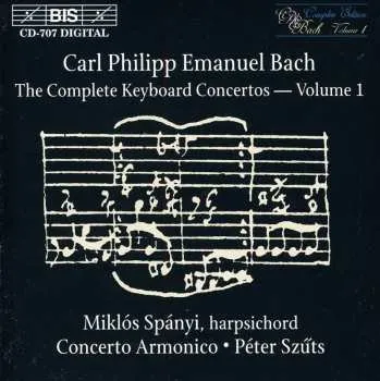 Zahraniční hudba CD Carl Philipp Emanuel Bach: The Complete Keyboard Concertos - Volume 1 1998