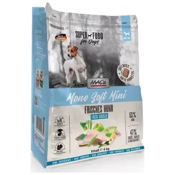 Krmivo pro psa MACs SOFT DOG MONO Mini KUŘECÍ 4kg