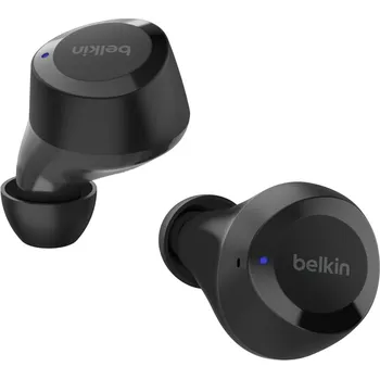 Sluchátka Belkin SOUNDFORM™ Bolt - Wireless Earbuds - bezdrátová sluchátka, černá AUC009BTBLK