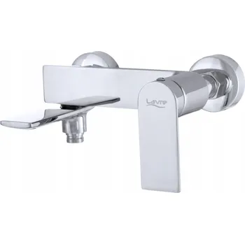 Vodovodní baterie Nástěnná vanová baterie páková Gamma Faro stříbrná