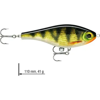 Umělá nástraha Jerk Super Shadow Rap RAPALA 11 cm - Color: PEL