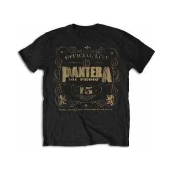 Merch Pantera: Tričko 101 Proof XXL